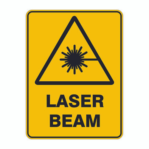 Warning Sign - Laser Beam Warning Sign - Laser Beam