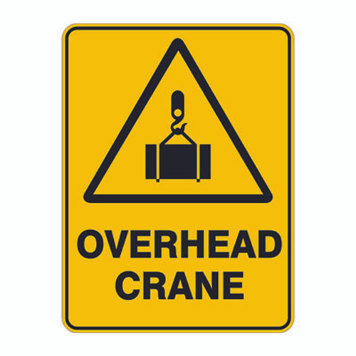 Warning Sign - Overhead Crane 