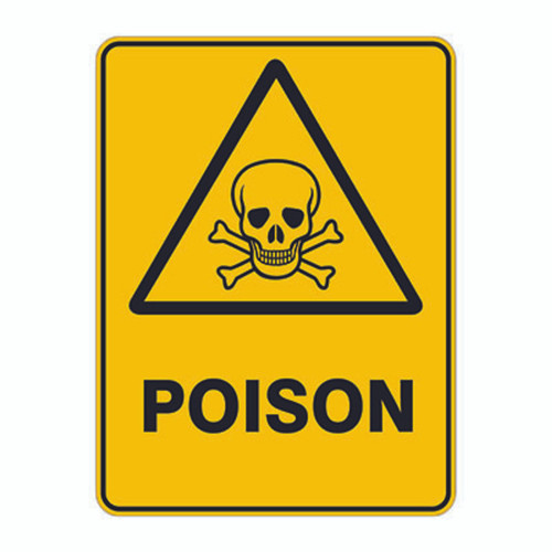 Warning Sign - Poison Warning Sign - Poison