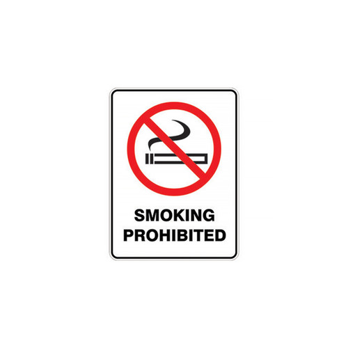 Prohibition Sign - Smoking Prohibited Prohibition Sign - Smoking Prohibited