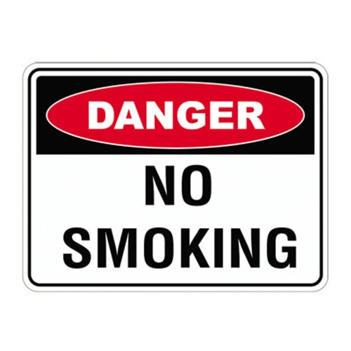 Danger Sign - No Smoking