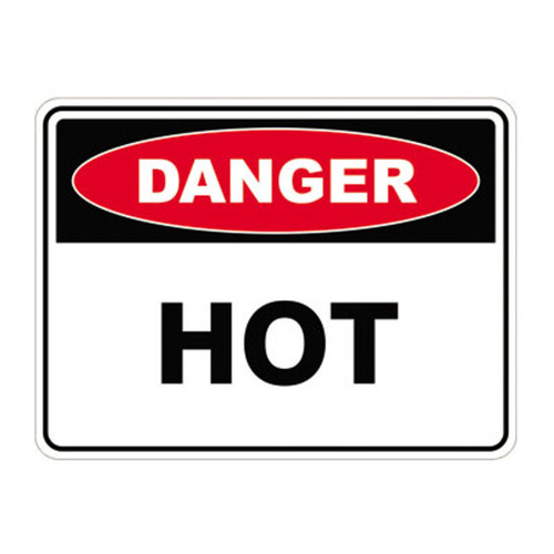Danger Sign - Hot Danger Sign - Hot