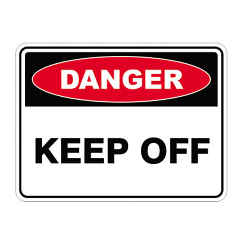 Danger Sign - Keep Off