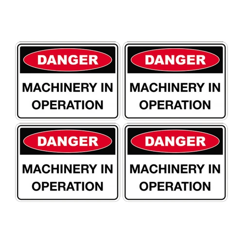 Danger Sign - Machinery In Operation 70640