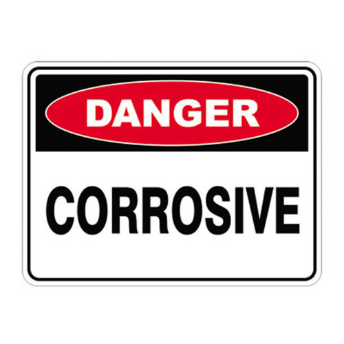 Danger Sign - Corrosive 