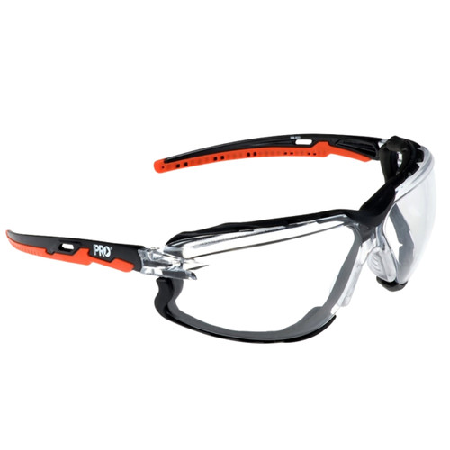 Ambush Clear Foam Bound Safety Glasses Ambush Clear Foam Bound Safety Glasses