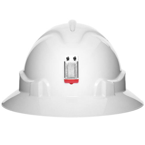 ProChoice V6 Vented Full Brim Hard Hat - Lamp Bracket & Ratchet Harness HHV6FBLB