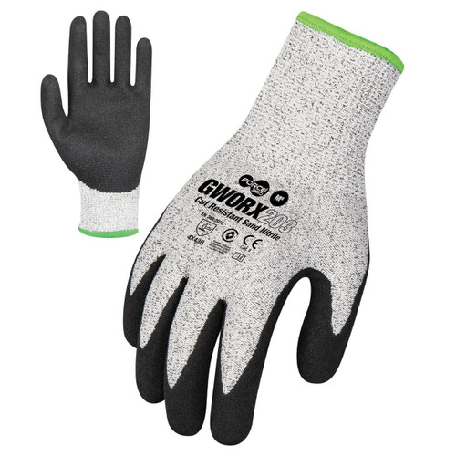 Force360 Cut 5 Resistant Sand Nitrile (Cut Level D) Glove GWORX203