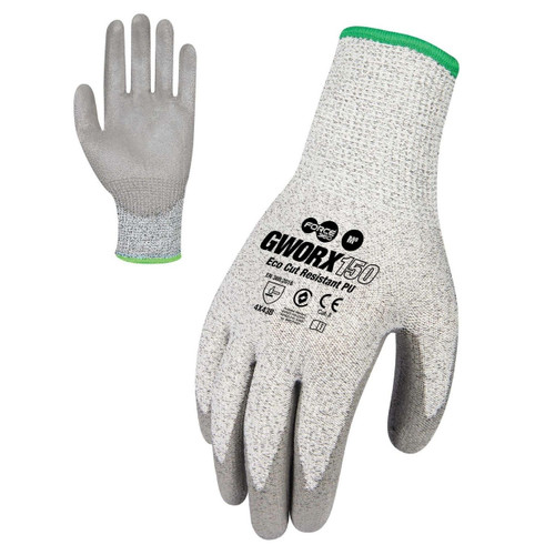 Force 360 Eco Cut Resistant PU Level B Gloves GWORX150