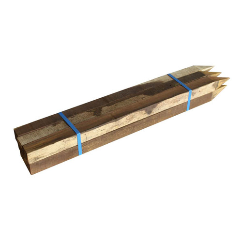 Dumpy Pegs 50 x 50 x 900mm Hardwood - Unpainted Dumpy Pegs 50 x 50 x 900mm Hardwood - Unpainted