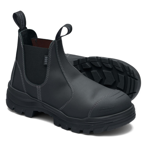 Blundstone Unisex Rotoflex Black Elastic Sided Boots 