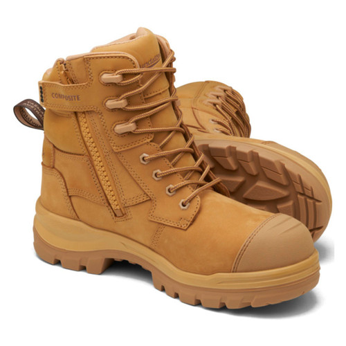 Blundstone Unisex Rotoflex Safety Boot - Wheat 