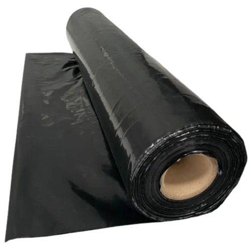 Construktor Black Builders Plastic 100um Industrial 2m/4m Open Width x 100m Construktor Black Builders Plastic 100um Industrial 2m/4m Open Width x 100m