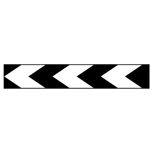Hazard Unidirectional Marker Sign - 1800 x 300mm D4-1-3C