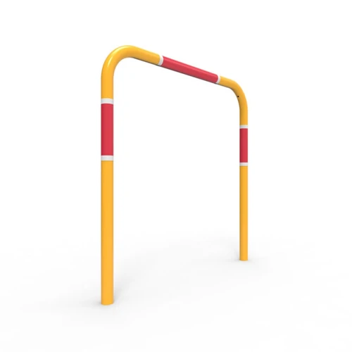 Holding Rail U Bar - Below Ground (With Target Board Connectors) - 1300mmH x 1200mmW (60mm OD) 60723