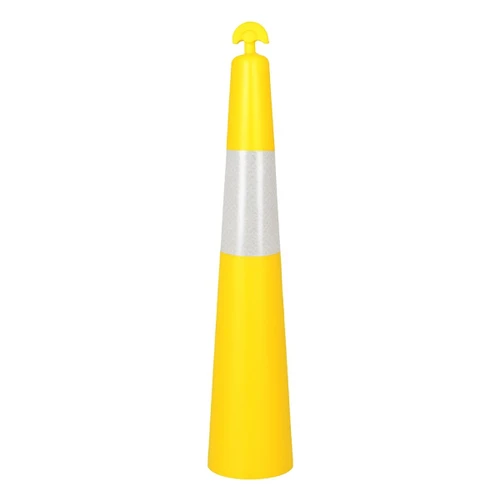 Yellow Stackable T-Top Bollard Stem Only 60313
