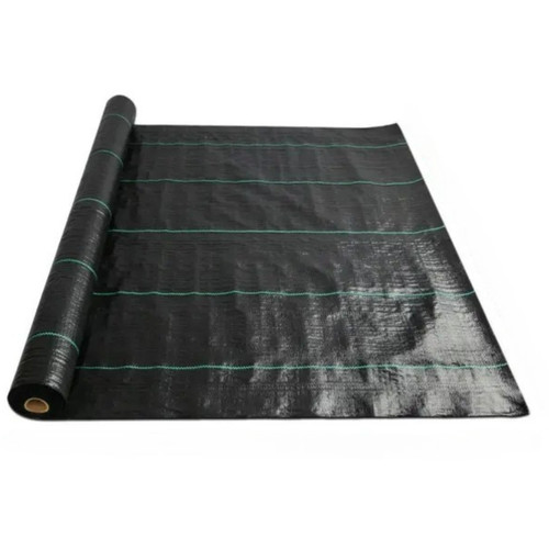 Envirotekt Weed Mat Black Green Line - 1.8m x 50M Roll 51400