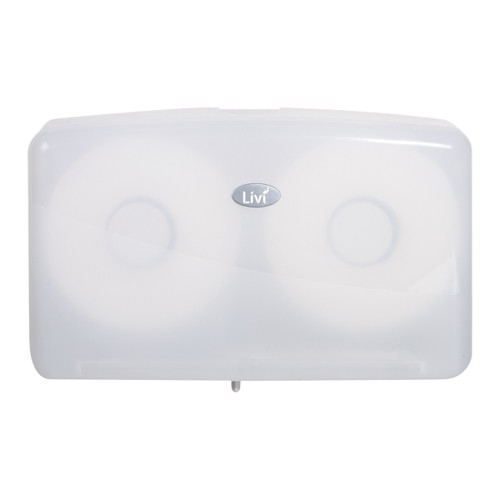 Livi Jumbo Toilet Tissue Dispenser Double 5505