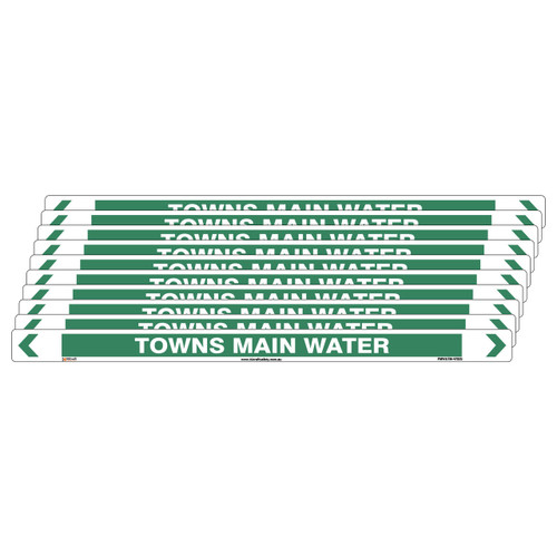 Towns Main Water Pipe Marker PMWATM