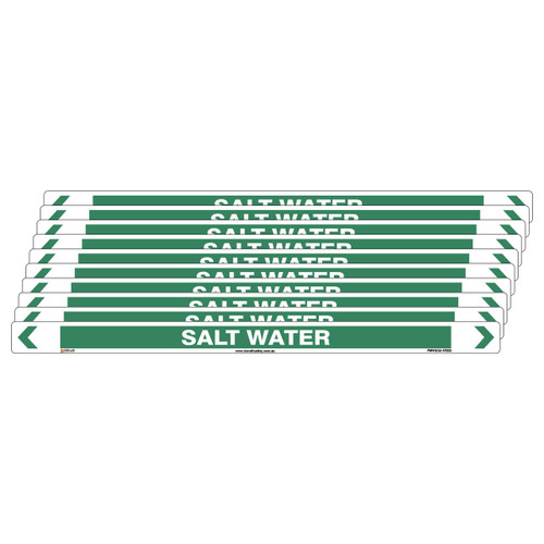 Salt Water Pipe Marker PMWASA