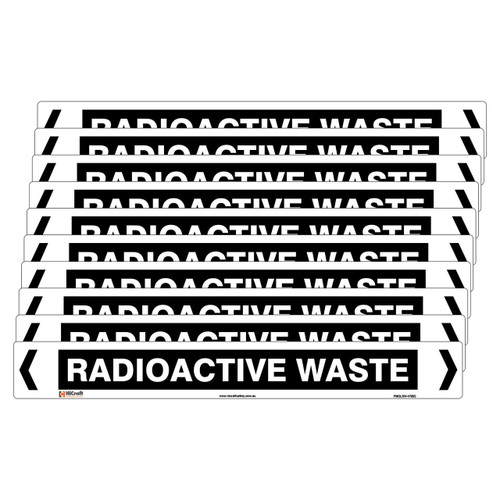 Radioactive Waste Pipe Marker PMOLRW