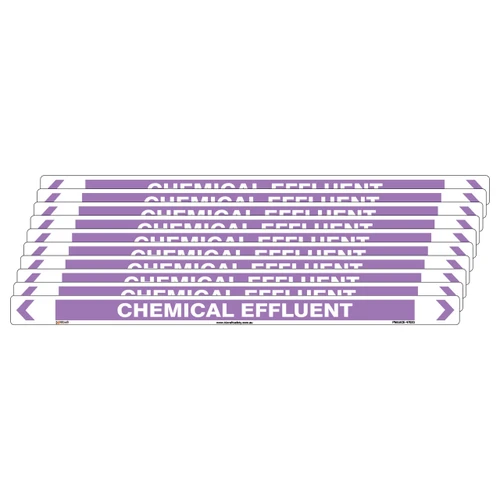 Chemical Effluent Pipe Marker PMAACE