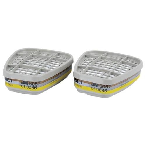 3M 6057 A1B1E1 Organic Vapour/Acid Gas  Filter Cartridge - pair 3M-6057