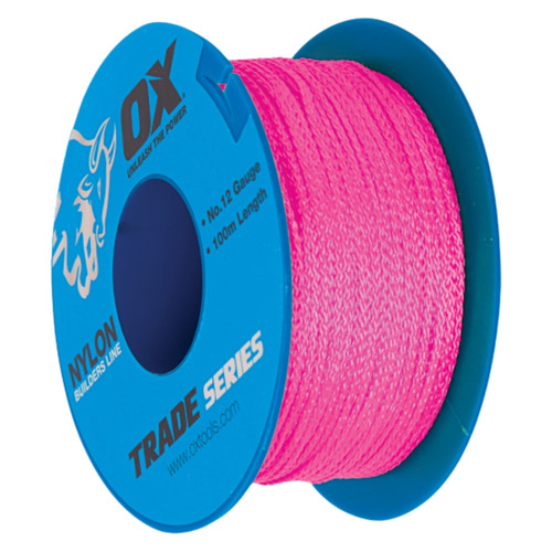 OX Trade #8 100M Builders Line - Pink OX-T102910