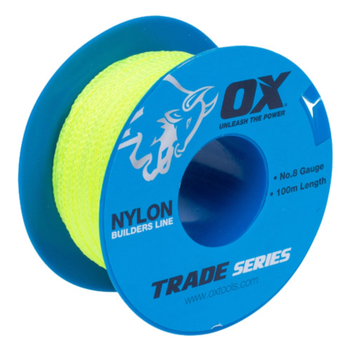 OX Trade #8 100M Builders Line - Lime OX-T102810