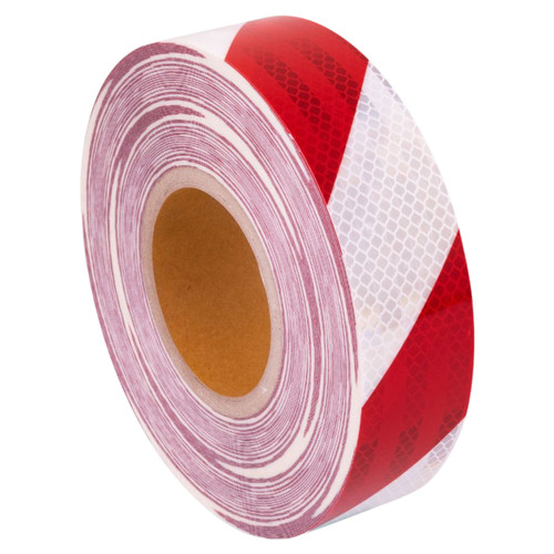 Class 1 Reflective Tape - Red/White - 48mm x 45.7m 5556
