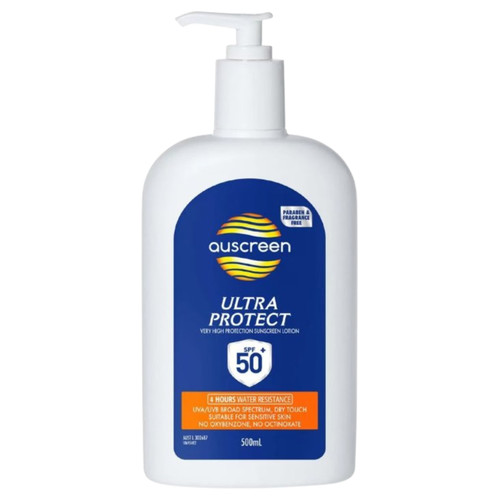 SPF 50+ Sunscreen Lotion 500ml Pump Bottle 26003