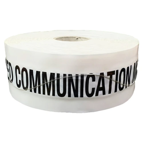 Mains Marker Detectable Tapes - Communications - 100mm x 250m 10850