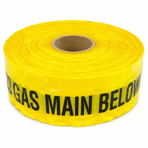 Mains Marker Detectable Tapes - Gas - 100mm x 250m 10853