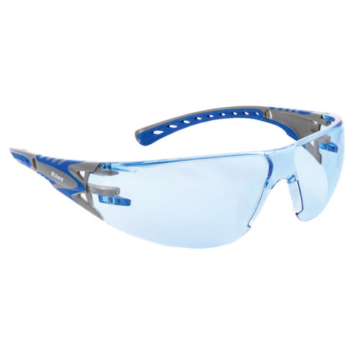 Riley Stream Evo Blue Lens Safety Glasses Riley Stream Evo Blue Lens Safety Glasses