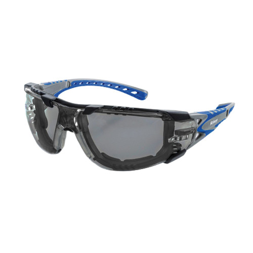 Riley Evo Grey Lens Safety Glasses with Gasket Riley Evo Grey Lens Safety Glasses with Gasket