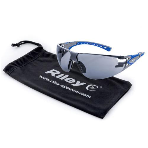 Riley Stream Evo Eco Grey Safety Glasses Riley Stream Evo Eco Grey Safety Glasses