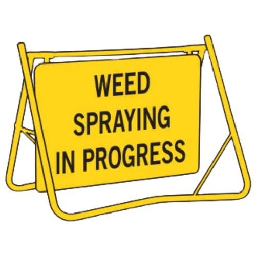 Weed Spraying In Progress Swing Sign Set (Complete) 900 x 600mm SS-T-WSPA