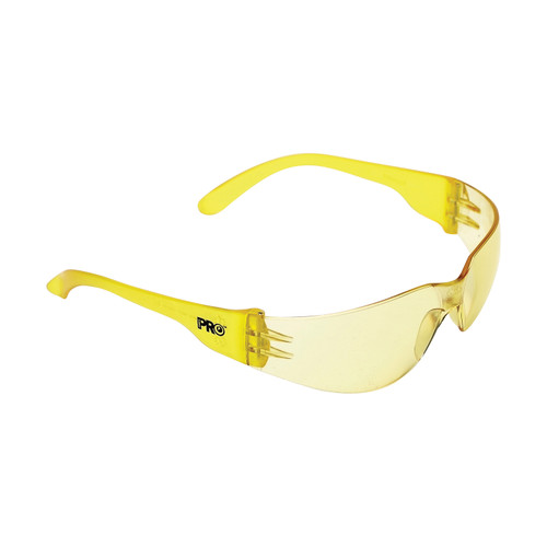 Safety Glasses - Wraparound - Amber Safety Glasses - Wraparound - Amber