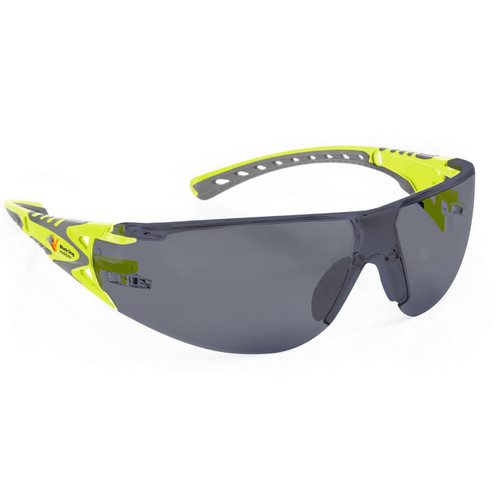 Riley Stream Evo Black Dog Dark Grey Safety Glasses Riley Stream Evo Black Dog Dark Grey Safety Glasses