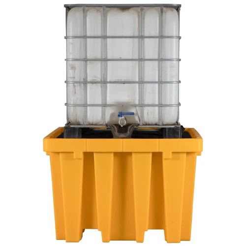 Spillfixr Single IBC Spill Pallet - Yellow SF-0050