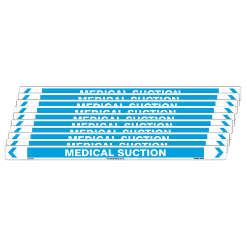 Medical Suction Pipe Marker - 475 x 31mm - Pk 10 Medical Suction Pipe Marker - 475 x 31mm - Pk 10