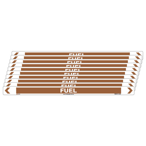 Fuel Pipe Marker - 475 x 31mm - Pack of 10 Fuel Pipe Marker - 475 x 31mm - Pack of 10