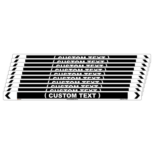 (Customised) Liquid Pipe Marker - 475 x 31mm - Pk 10 (Customised) Liquid Pipe Marker - 475 x 31mm - Pk 10