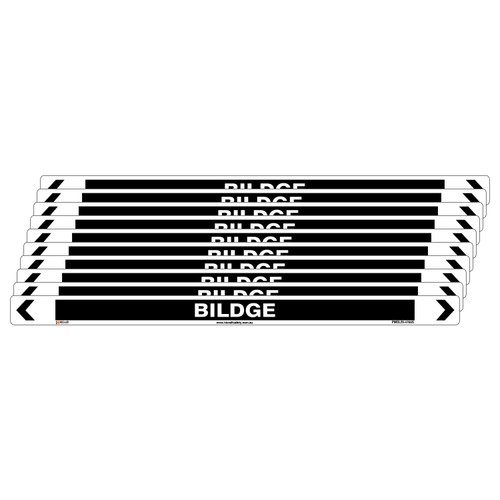 Bildge Pipe Marker - 475 x 31mm - Pk 10 Bildge Pipe Marker - 475 x 31mm - Pk 10