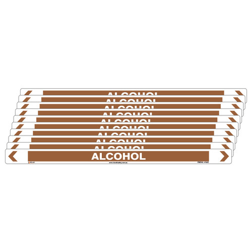 Alcohol Pipe Marker - 475 x 31mm - Pack of 10 Alcohol Pipe Marker - 475 x 31mm - Pack of 10