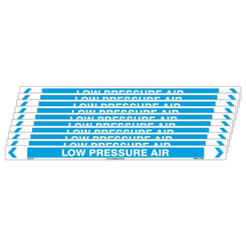 Low Pressure Air Pipe Marker - 475 x 31mm - Pk 10 Low Pressure Air Pipe Marker - 475 x 31mm - Pk 10