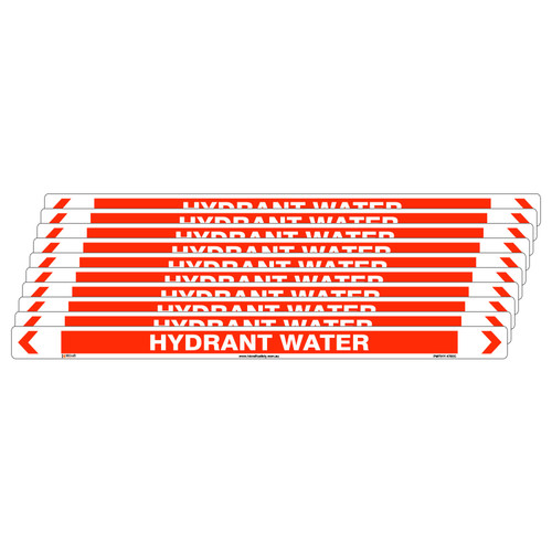 Hydrant Water Pipe Marker - 475 x 31mm - Pk 10 Hydrant Water Pipe Marker - 475 x 31mm - Pk 10