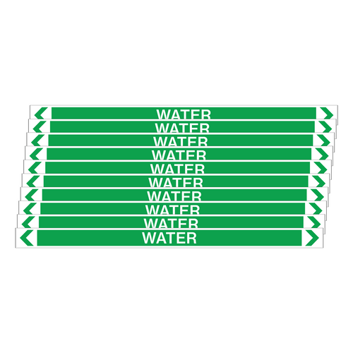 Water Pipe Marker - 475 x 31mm - Pack of 10 Water Pipe Marker - 475 x 31mm - Pack of 10