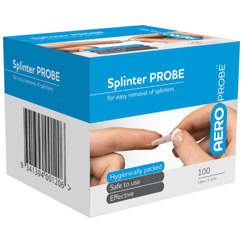 AEROPROBE Splinter Probes 3.7cm Box/100 AEROPROBE Splinter Probes 3.7cm Box/100