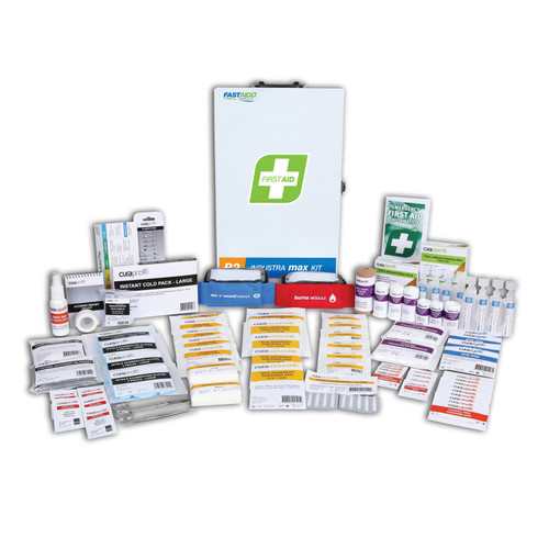 First Aid Kit, R2, Industra Max Kit, Metal Wall Mount First Aid Kit, R2, Industra Max Kit, Metal Wall Mount